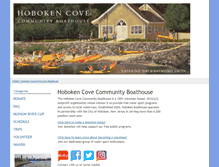 Tablet Screenshot of hobokencoveboathouse.org